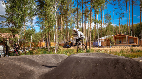 Открытие Памп-трека в «Заповеднике» - вид №1