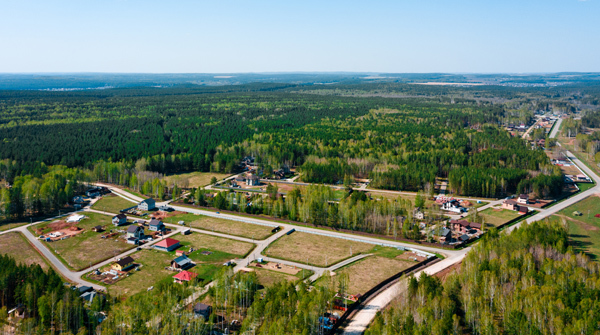 Поселки "Ежевика" и "Совята" - май 2020 - вид №1