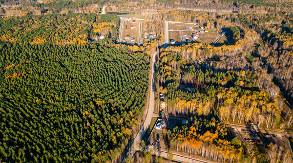 Поселок "Лисий лес" - октябрь 2018 - вид №1