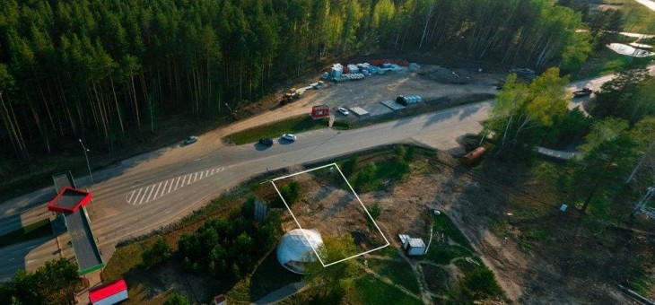 Участок № 24К в поселке Коммерческая земля, площадь 6.12 соток