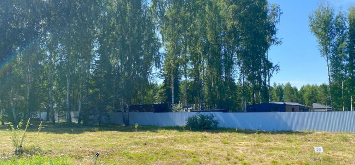 Участок № 20 в поселке Жемчужный, площадь 14.25 соток