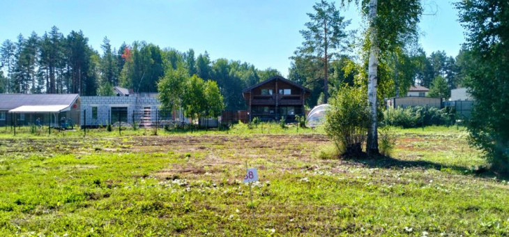 Участок № 38 в поселке Аист, площадь 8.46 соток