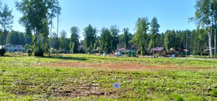 Участок № 50 в поселке Аист, площадь 9.48 соток