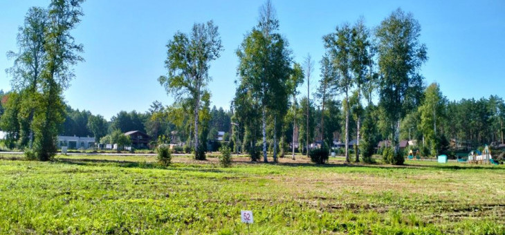 Участок № 52 в поселке Аист, площадь 9.25 соток
